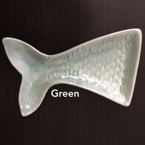 Whimsical Green Mermaid Jewelry Tray